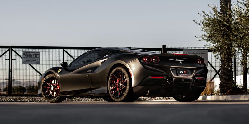 Ferrari on Savini wheels