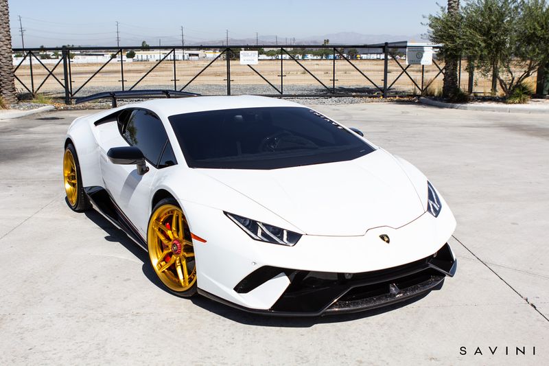 SV82L Brushed Gold Lamborghini Huracan EVO